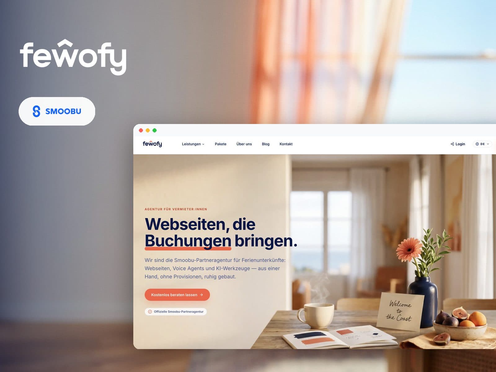 fewofy: Ausschnitt des Projekts